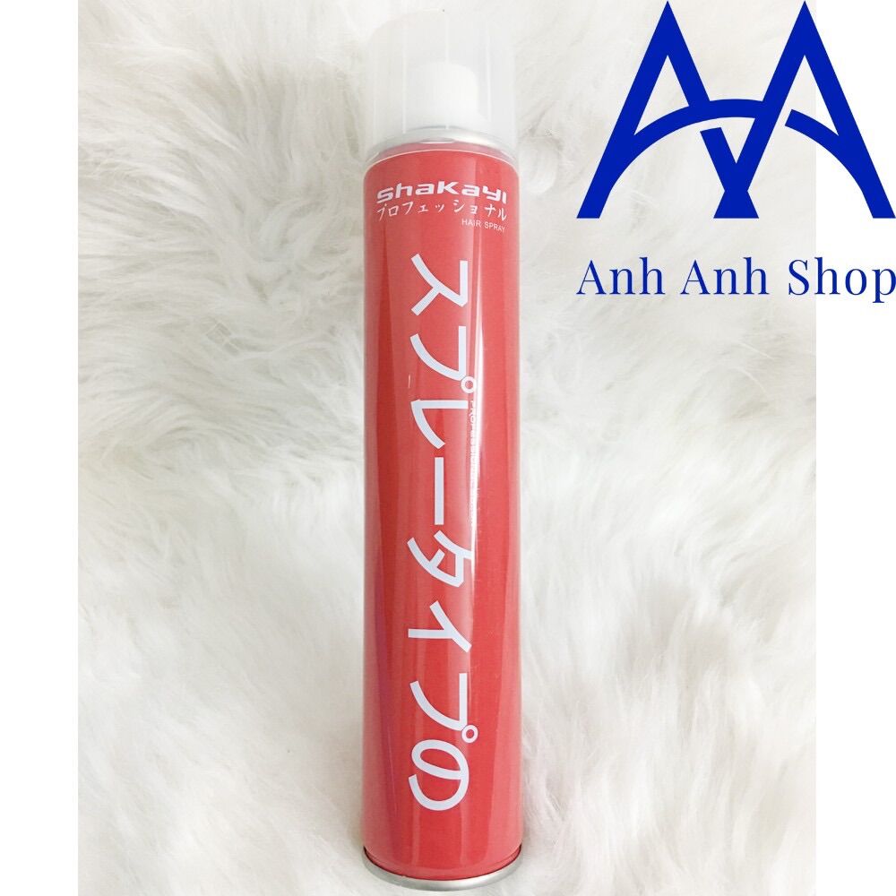 GÔM XỊT TÓC NHẬT BẢN SHAKAYI 400ml