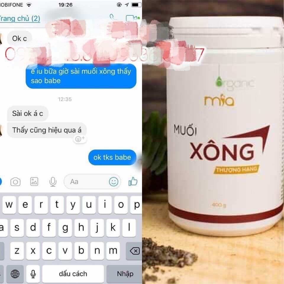 [HCM]Muối xông thảo mộc