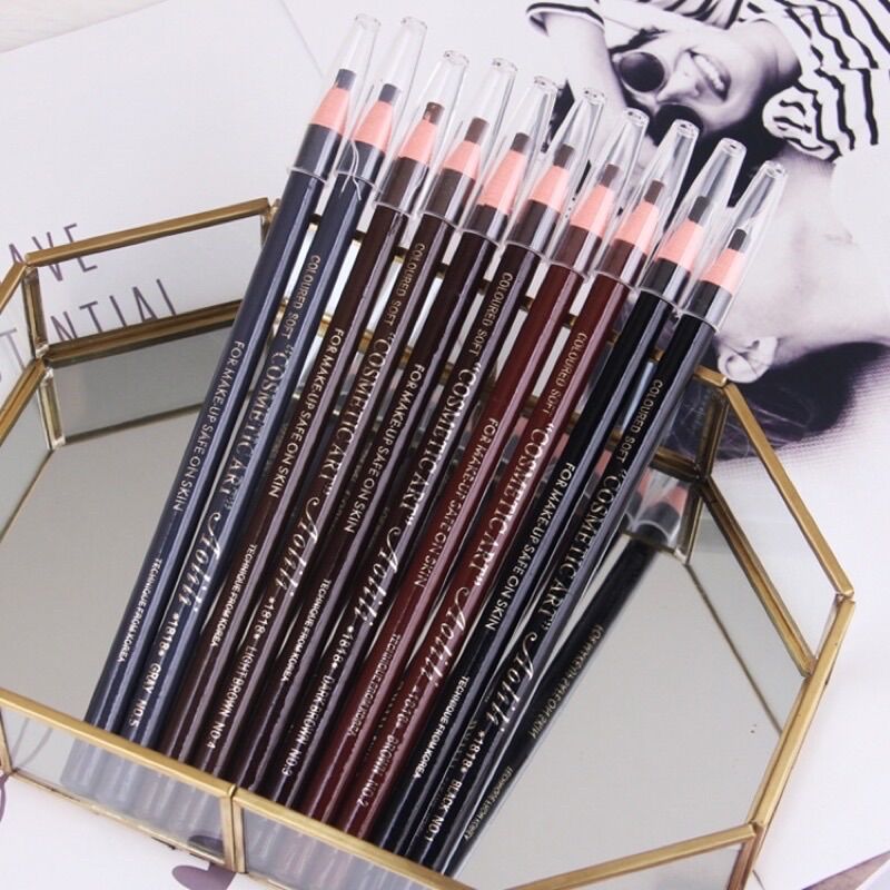 Sỉ 1 Lố 12 Cái Bút Chì Mày Dạng Xé
