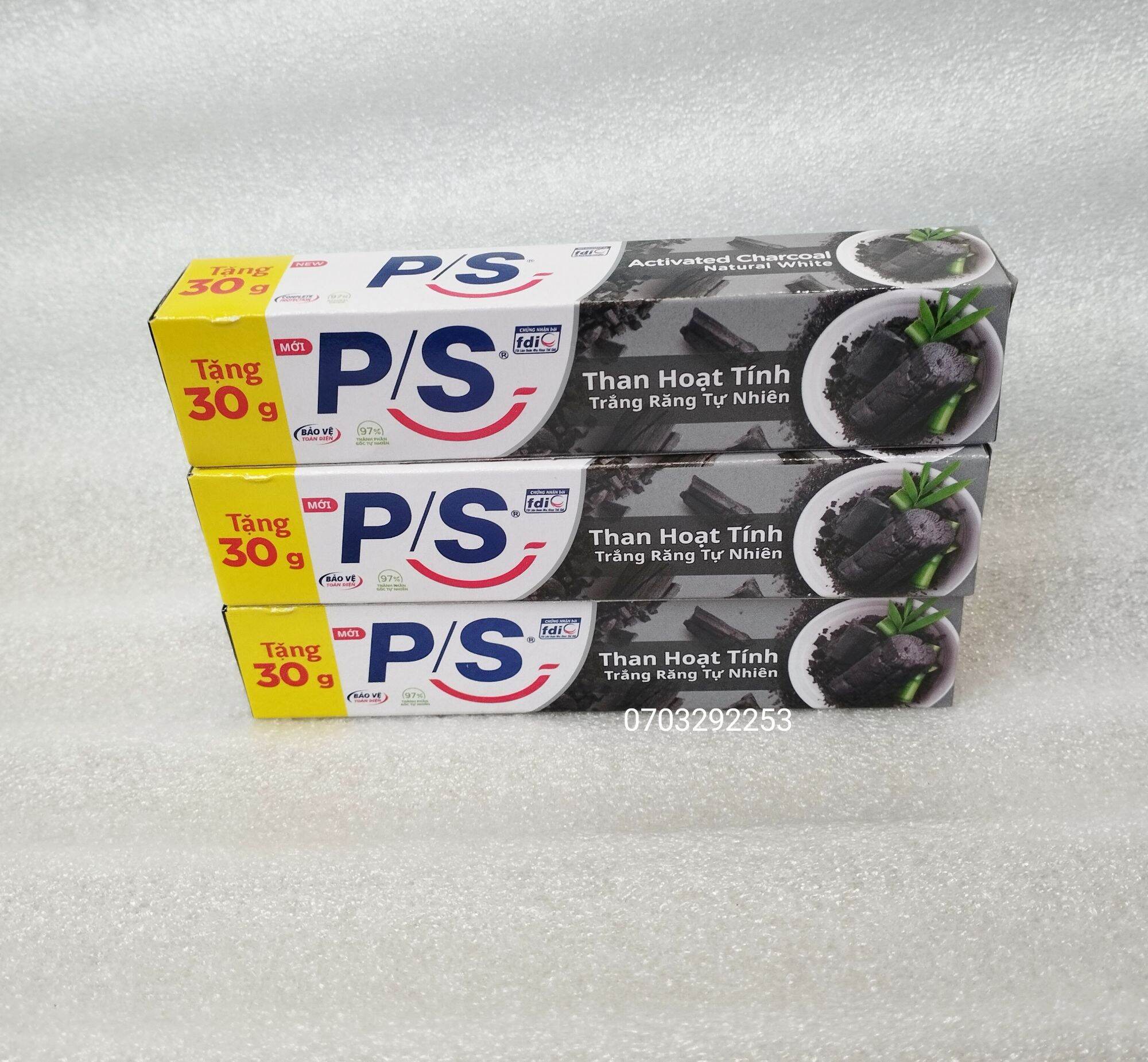 (HCM) Kem đánh răng p/s than hoạt tính 30g / 80g (size mini)