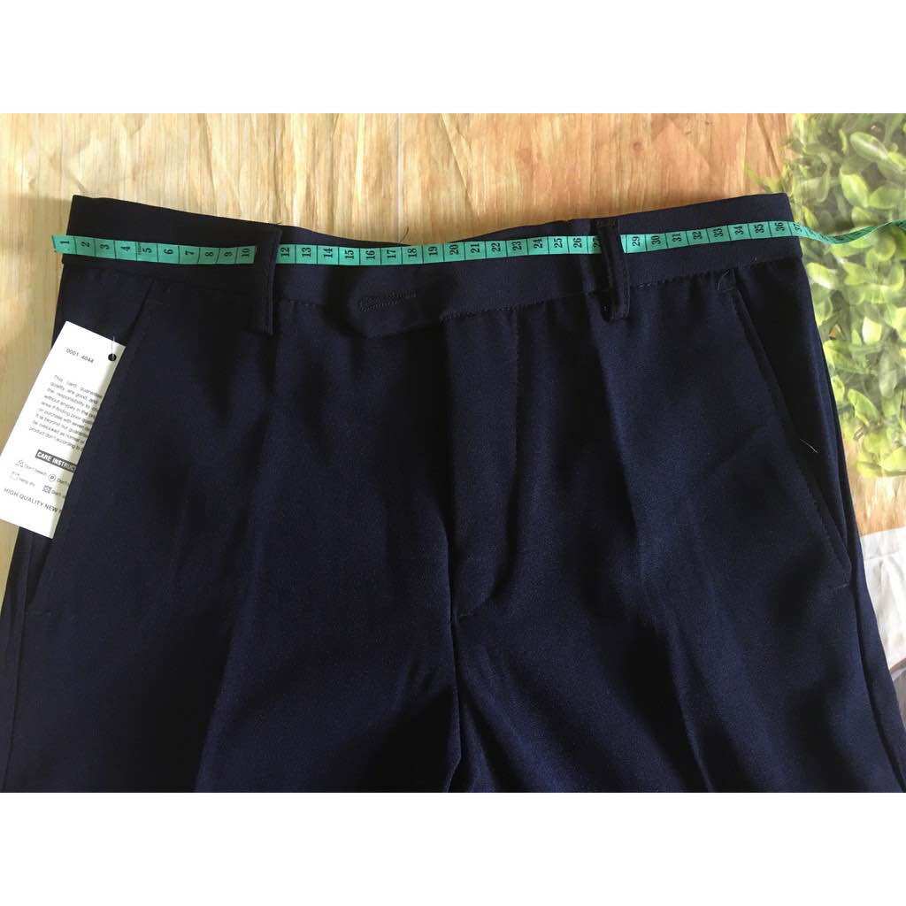 QUẦN TÂY NAM MÀU ĐEN  SZ 28-36