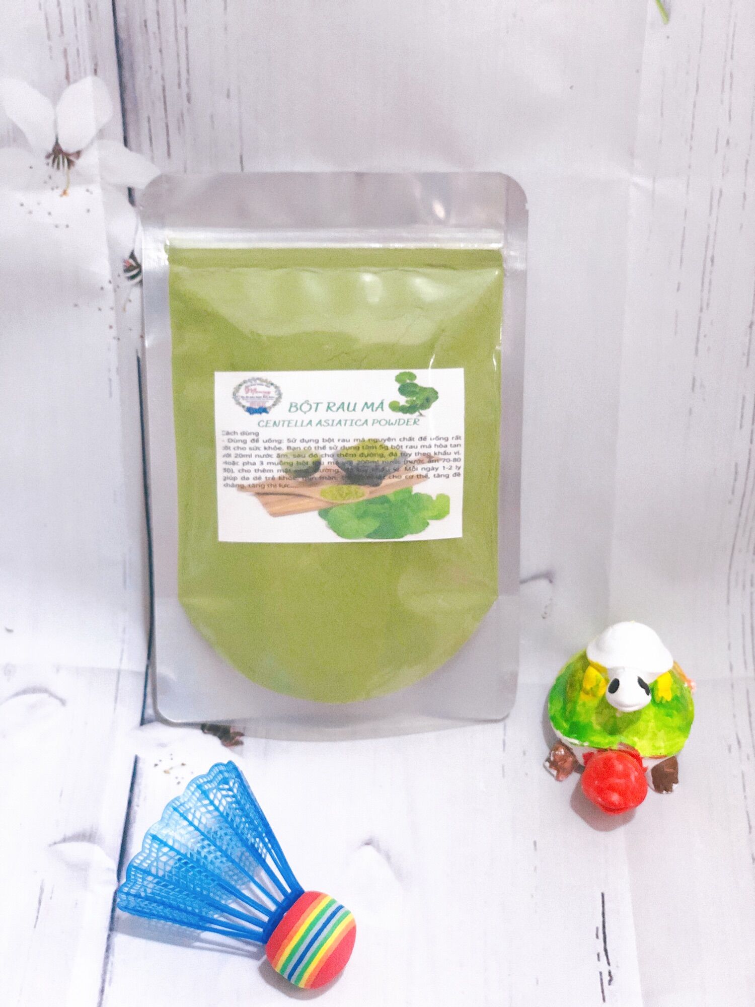 [HCM]100g bột rau má sấy lạnh