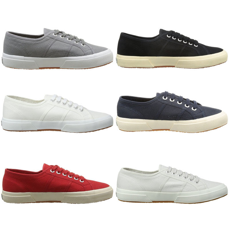 Superga 2750plus Giày Thể Thao Bằng Vải Cổ Điển Cắt Thấp Thoải Mái Giày Unisex Xanh Bạc Hà Màu Phong Cách Hàn Quốc Ren Lên Họa Tiết Một Màu