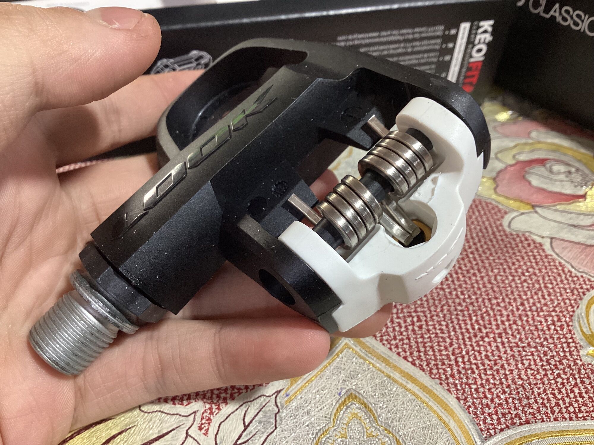 LOOK Pedals Kéo 3 Classic Kèm Can Cá Đầy Đủ FULL SET