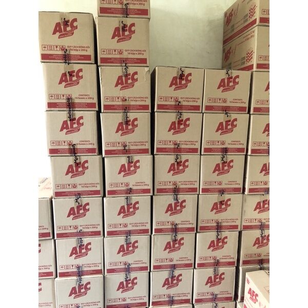 (DINH DƯỠNG)  HỘP BÁNH AFC VỊ LÚA MÌ 200GR
