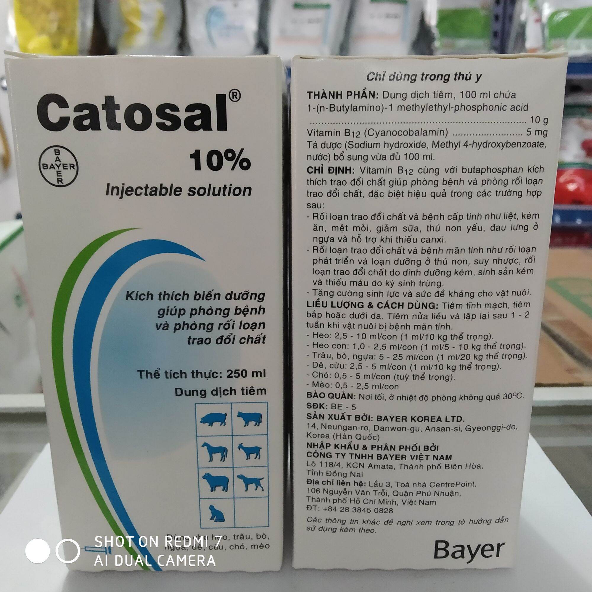 Catosal thuốc bổ cho gia súc gia cầm 100ml
