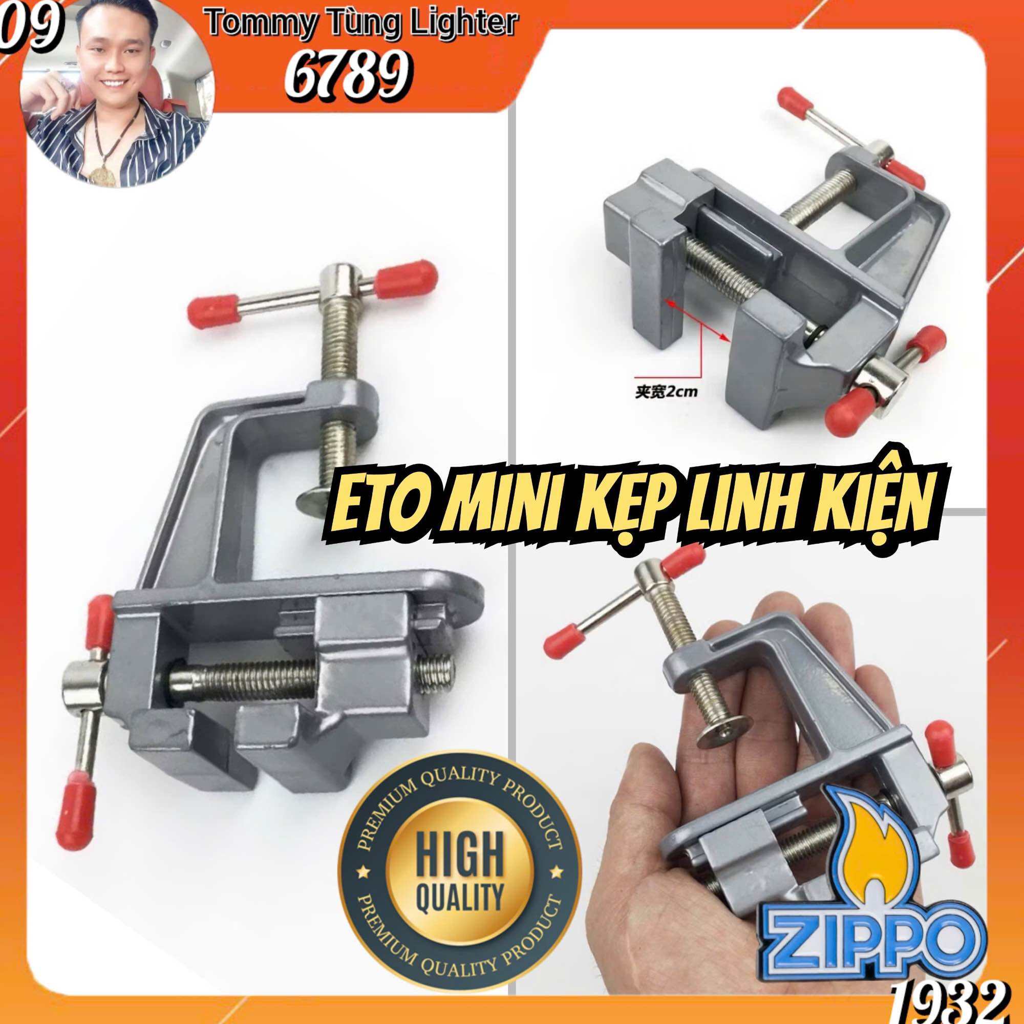 ETO mini gò Zippo hoặc sửa các loại khác