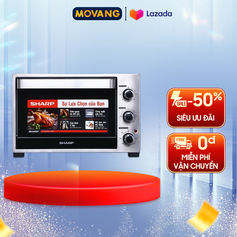 [GIAO TẠI HCM] - Lò nướng Sharp EO-A323RCSV-ST 32 lít