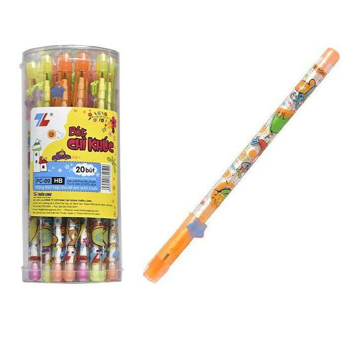 Bút chì khúc Thiên Long, bền, nét chì đẹp (1cây)[CAM KẾT HÀNG CHÍNH HÃNG]