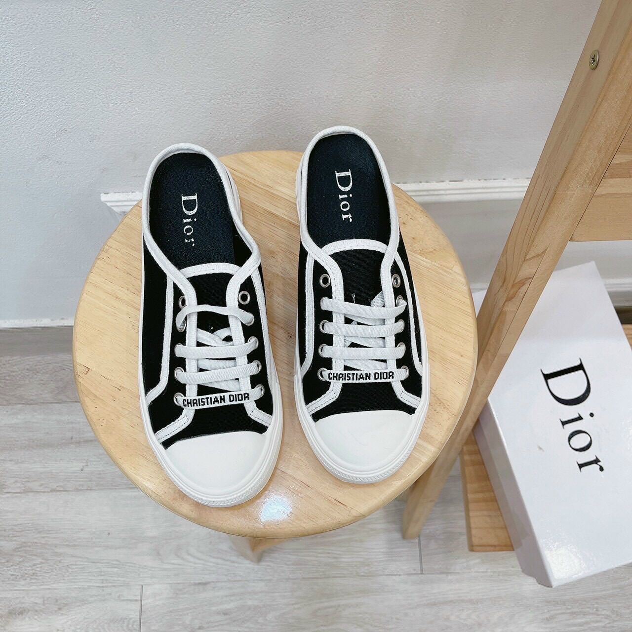 Giày thể thao, giày sục dior nữ hàng super fullbox, bill