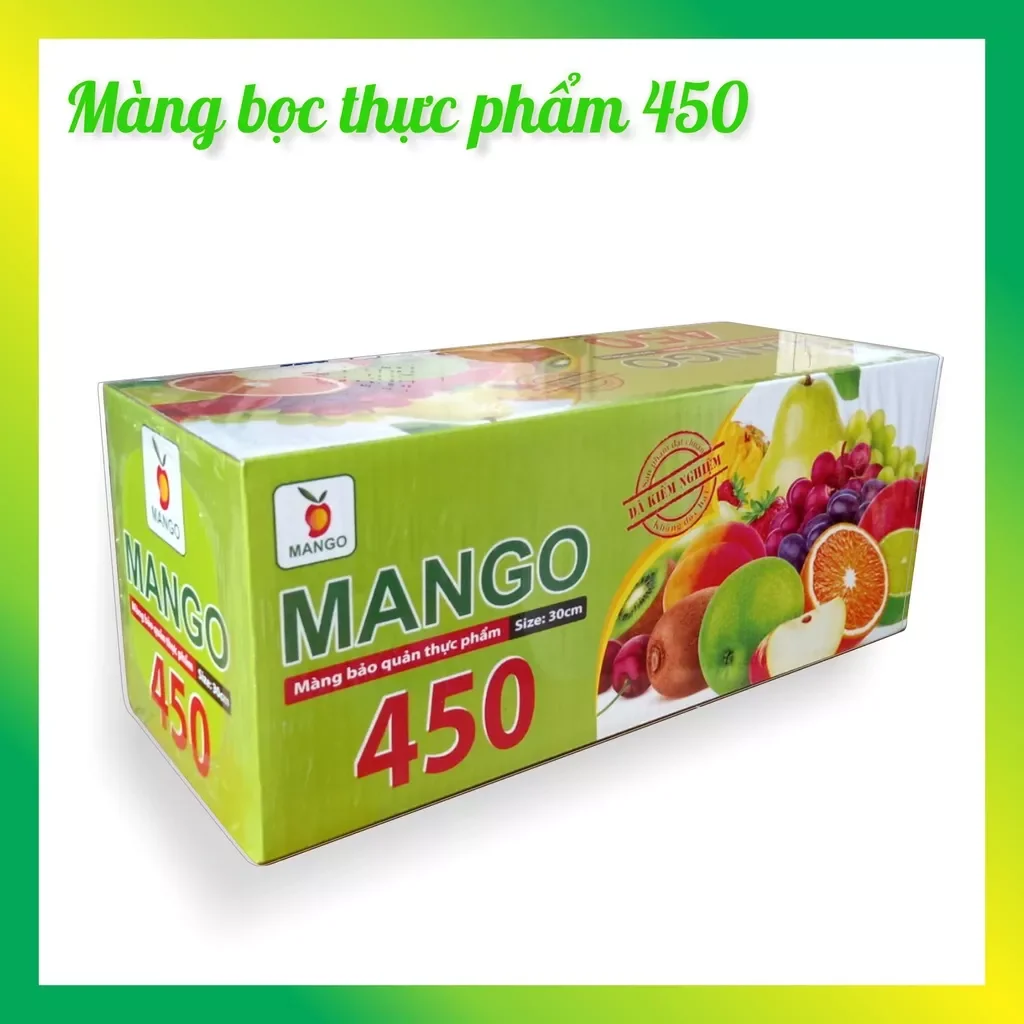 Màng Bọc Thực Phẩm 450 ngang 30cm từ nhựa PVC nhập khẩu an toàn