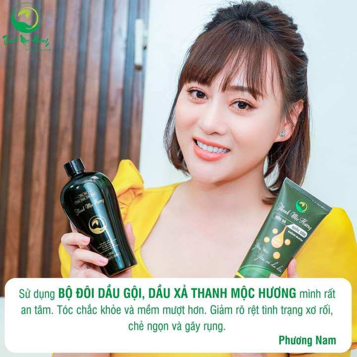 (chính hãng-2 chai tặng khăn) 1 chai dầu xã tóc-dầu gội dân gian thanh mộc