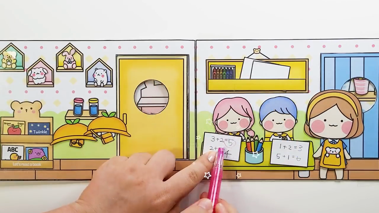 ( BÚP BÊ GIẤY) CÙNG BÉ ĐẾN TRƯỜNG