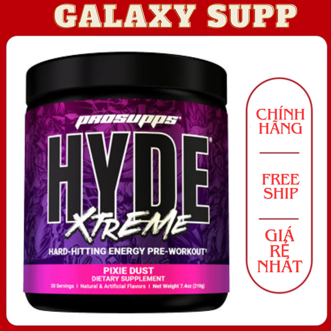 Prosupps Hyde Extreme Preworkout Tăng Sức Mạnh Sức Bền 30 Servings