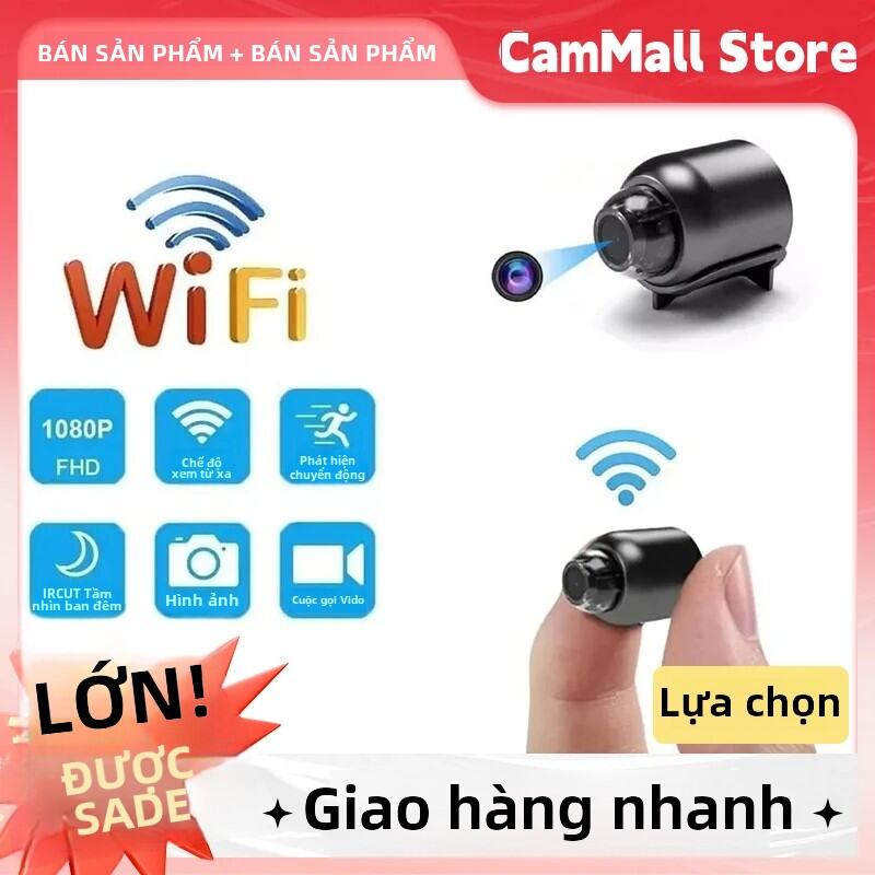 Camera Mini HD 1080P X5 WIFI Nhỏ Gọn Cắm Trại Ngoài Trời Giám Sát Tại Nhà Với Chức Năng Ghi Hình Chu