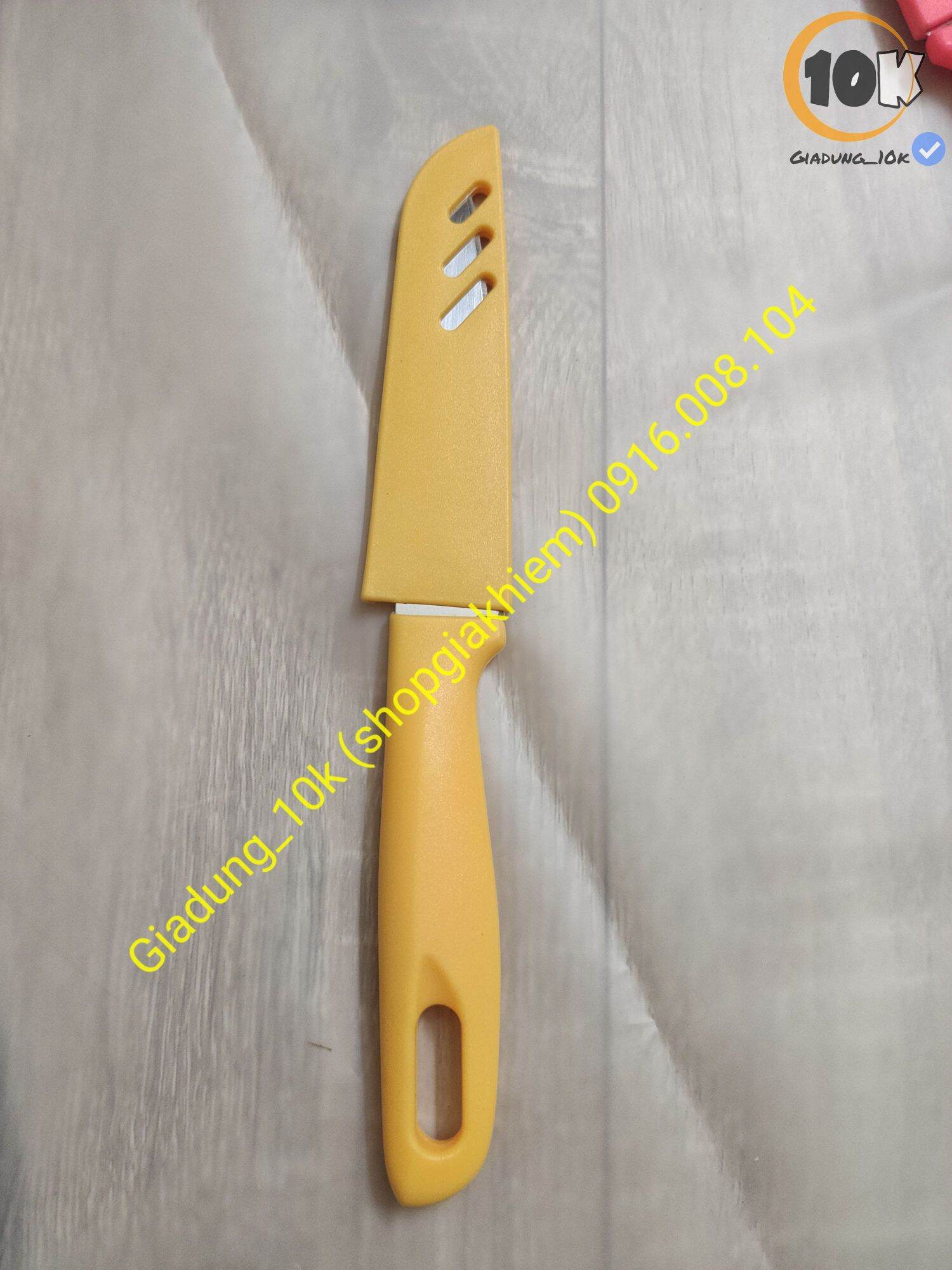 Dao gọt hoa quả Inox nhiều màu sắc (có kèm chuôi) (d11)