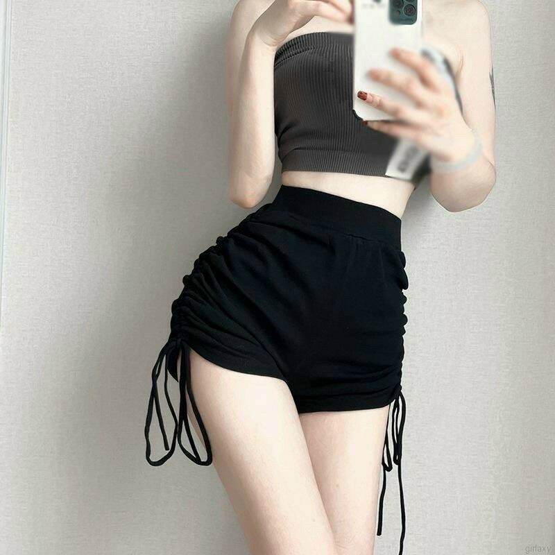 Quần rút dây 2 bên, quần ngắn nữ, phụng hoàng