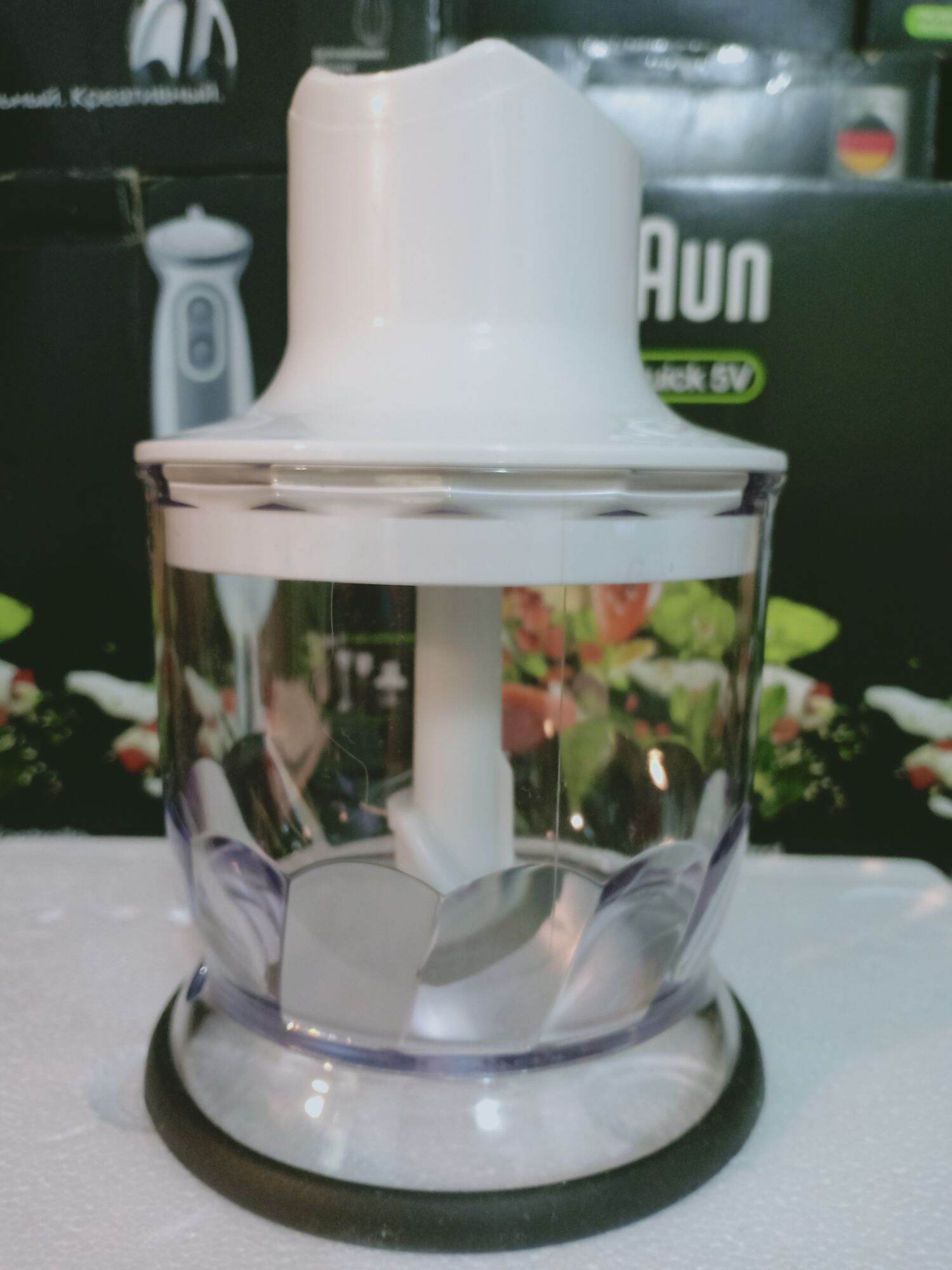 Cối xay khô 350ml máy xay Braun
