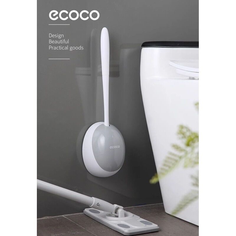 Chổi cọ vệ sinh ecoco kèm miếng dán