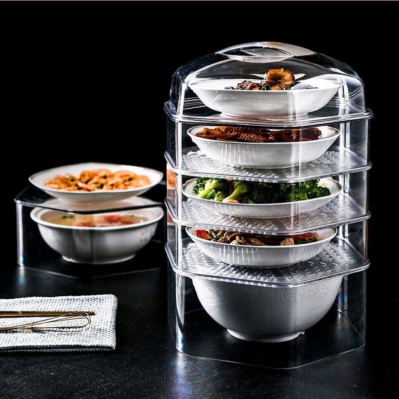 lồng bàn lưới 5 tầng bảo quản thức ăn ,tránh côn trùng ,