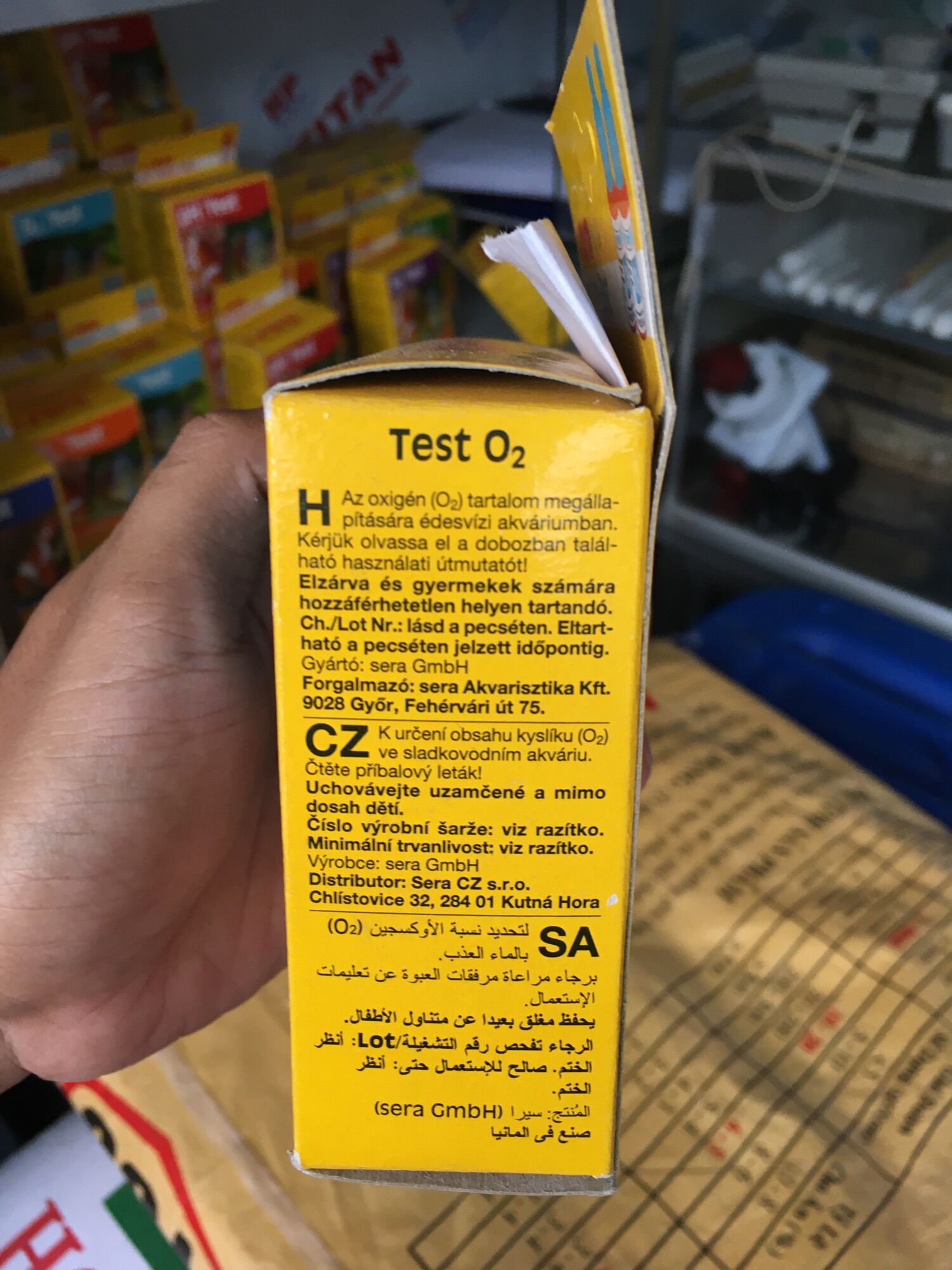 Test kiểm tra đo O2 , oxy cho ao nuôi tôm cá thuỷ hải sản