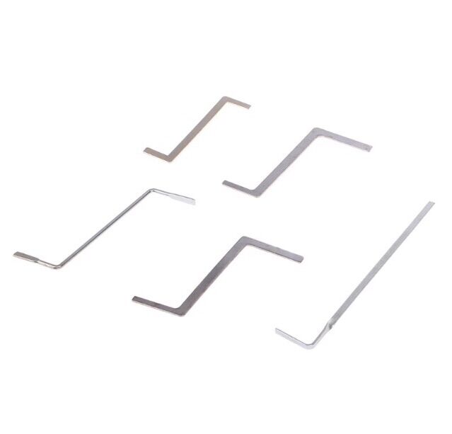 Dụng cụ mở khoá bằng thép không gỉ ( combo 5 chiếc )