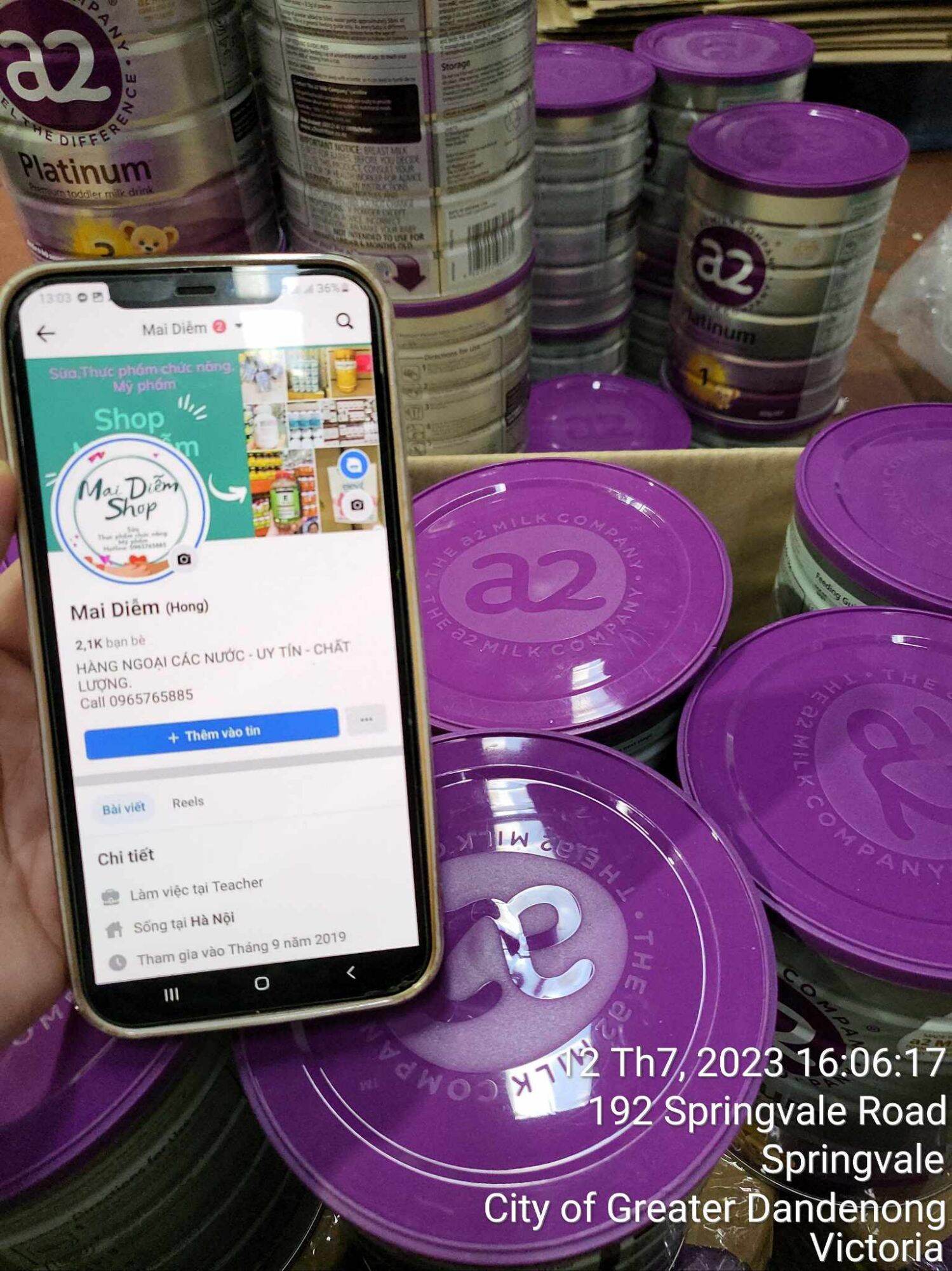 Sữa a2 platinum date 2025