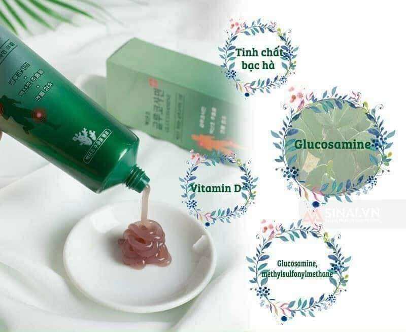 Dầu lạnh xoa bóp Glucosamine