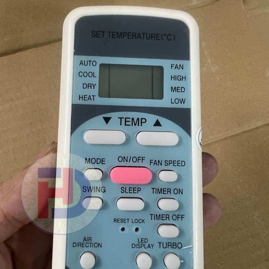 Điều khiển điều hoà Midea ( nút hồng ) - remote máy lạnh Midea