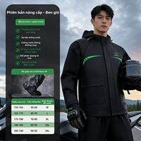 WANBAOLV | Bộ Áo Mưa và Quần Tách Rời cho Người Lớn Dành cho Tài Xế Giao Hàng Chống Thấm Nước Toàn Bộ