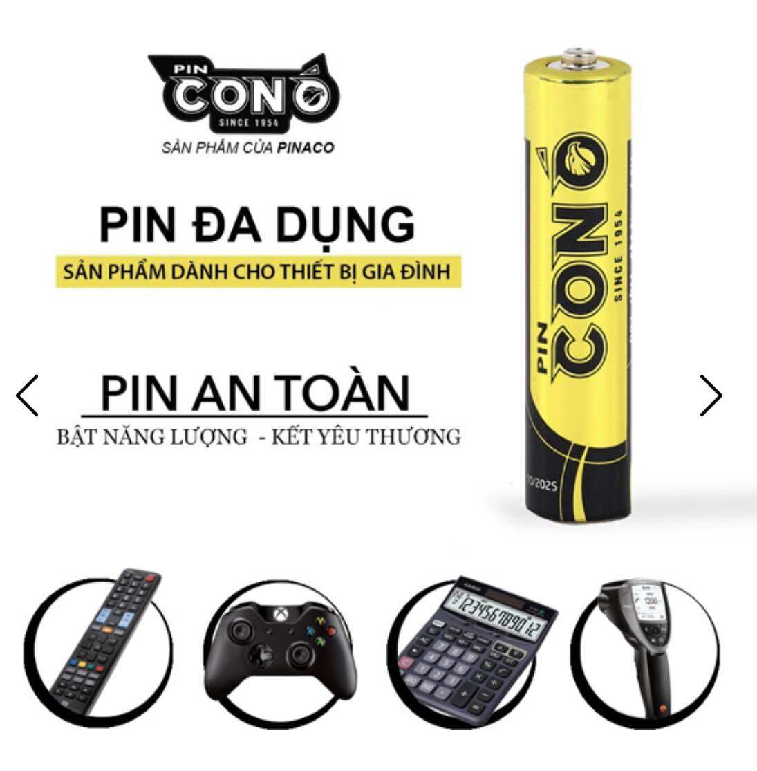 Hộp 40 viên pin AAA con ó pinaco,pin 3a con ó