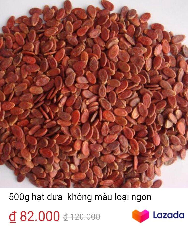 500gram hạt dưa không tạo màu loại 1 ngon