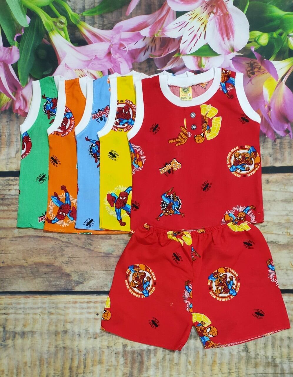 [HCM]set 3 bộ lanh-tole bé trai 8-18kg