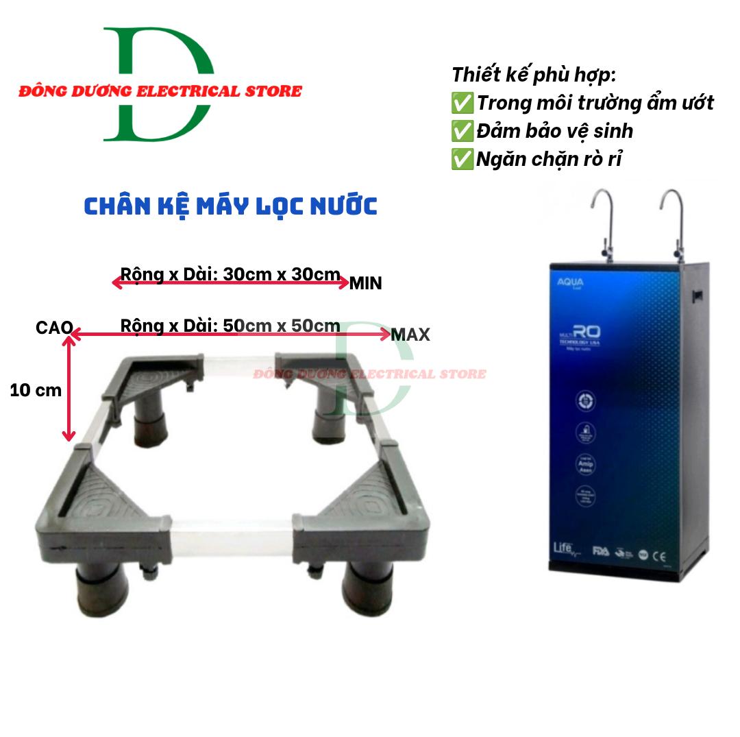 Kệ để chân máy lọc nước