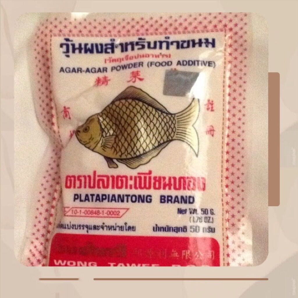 Bột rau câu giòn con cá vàng thái lan gói 25gram
