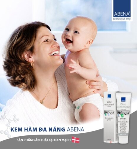 Kem hăm đa năng Abena Zinc Ointment 15ml