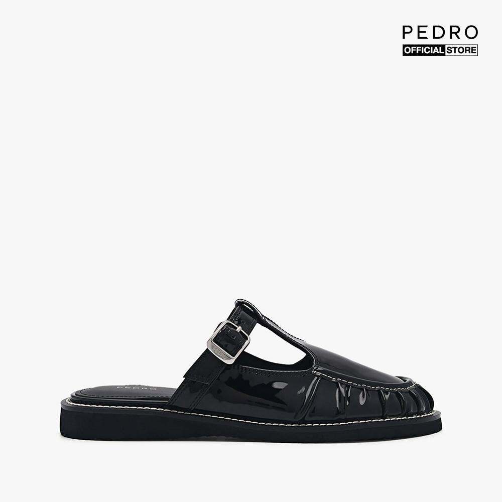 PEDRO - Giày mules nữ đế bệt mũi tròn hở gót thời trang PW1-66680043-01