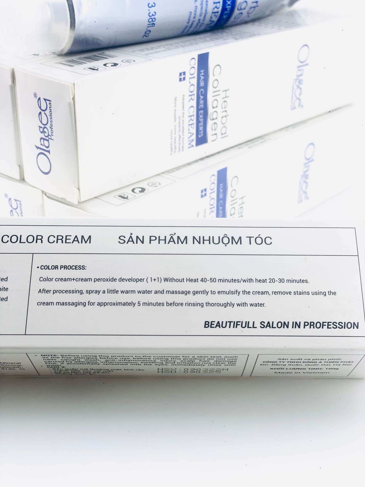 Màu Nhuộm tóc Olasee 100ml