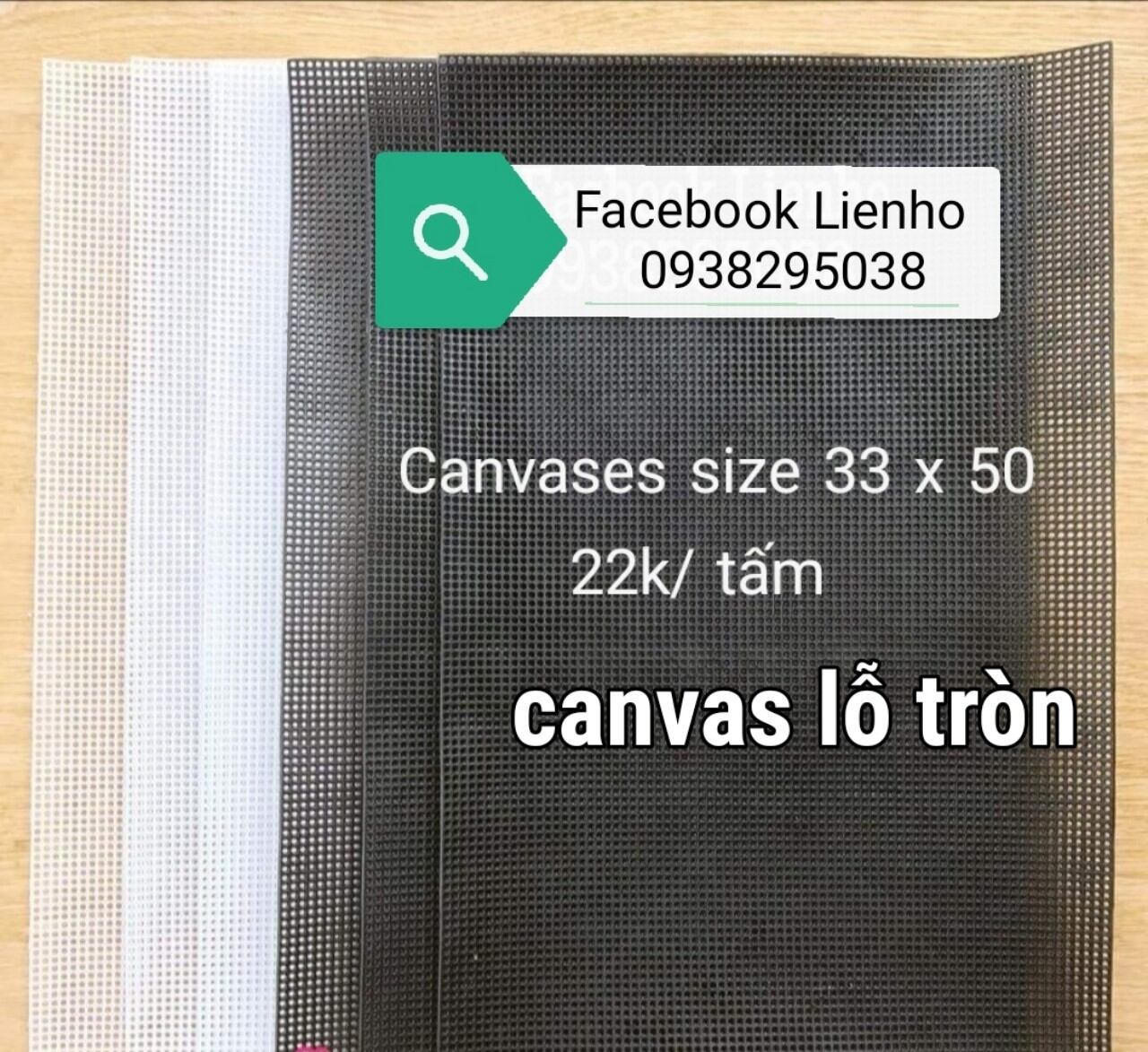 Canvas lỗ vuông và lỗ tròn
