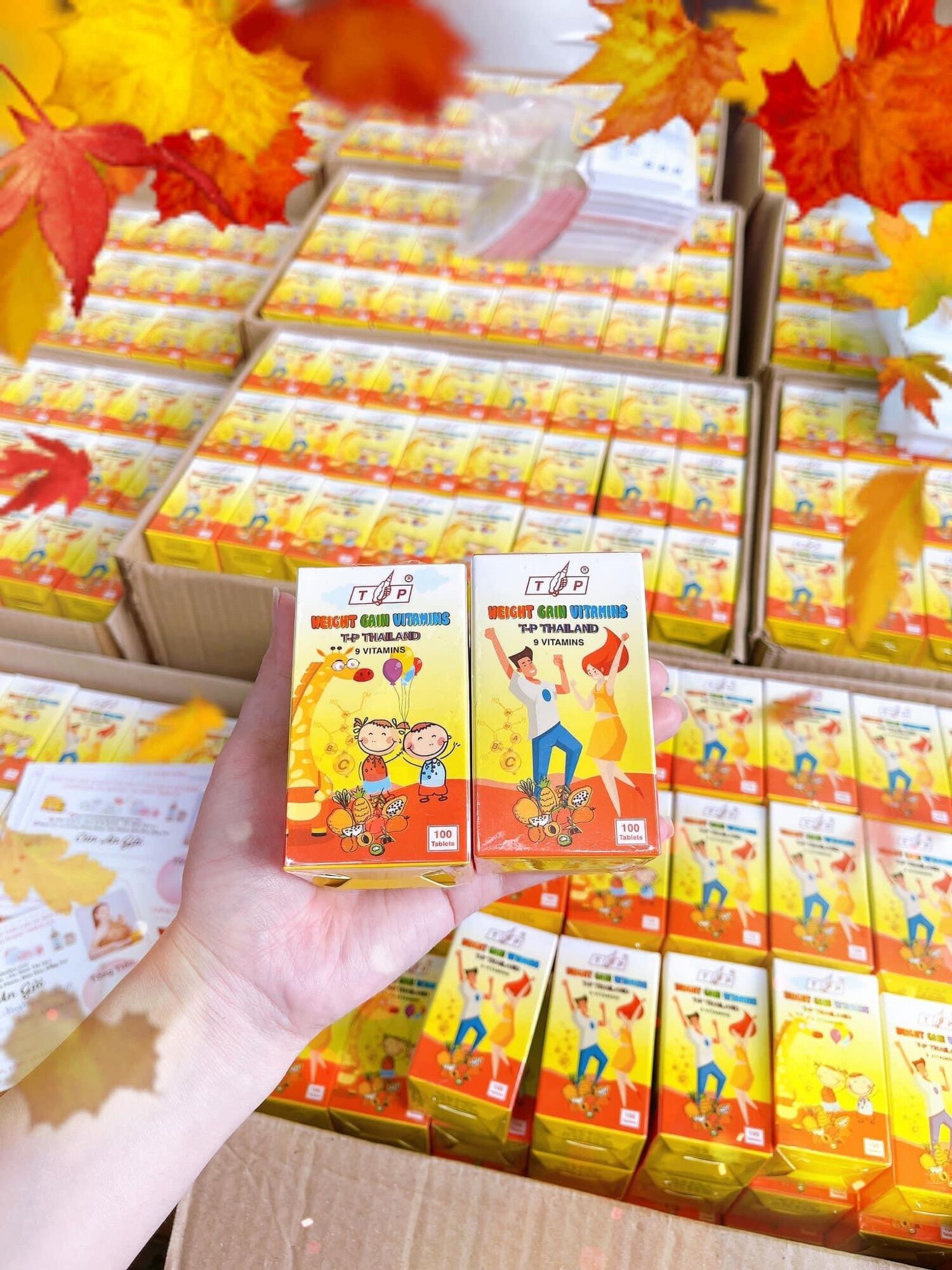 Sỉ 9 vitamin tăng cân tp thái lan 🇹🇭🇹🇭