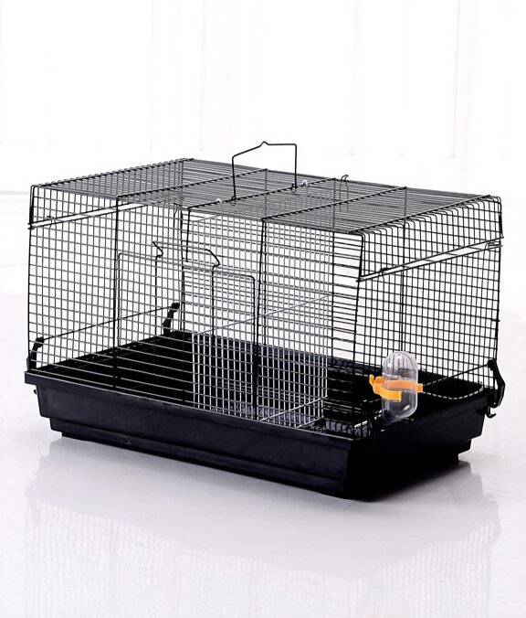 Lồng 47x30x30 NGĂN ĐÔI có phụ kiện nuôi Hamster, sóc, thỏ, bọ, nhím