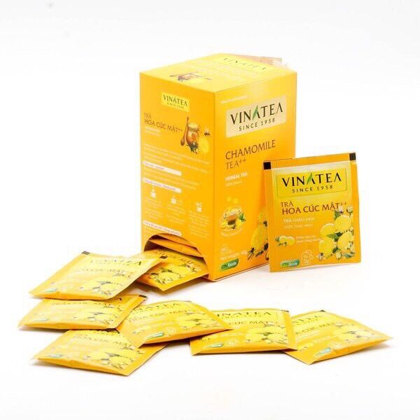 Trà hoa cúc mật Vinatea hộp 40g ( 20 túi lọc x 2g)