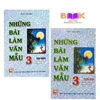 Sách - (Combo 2 tập) Những Bài Làm Văn Mẫu Lớp 3 - Bộ Kết Nối Tri Thức
