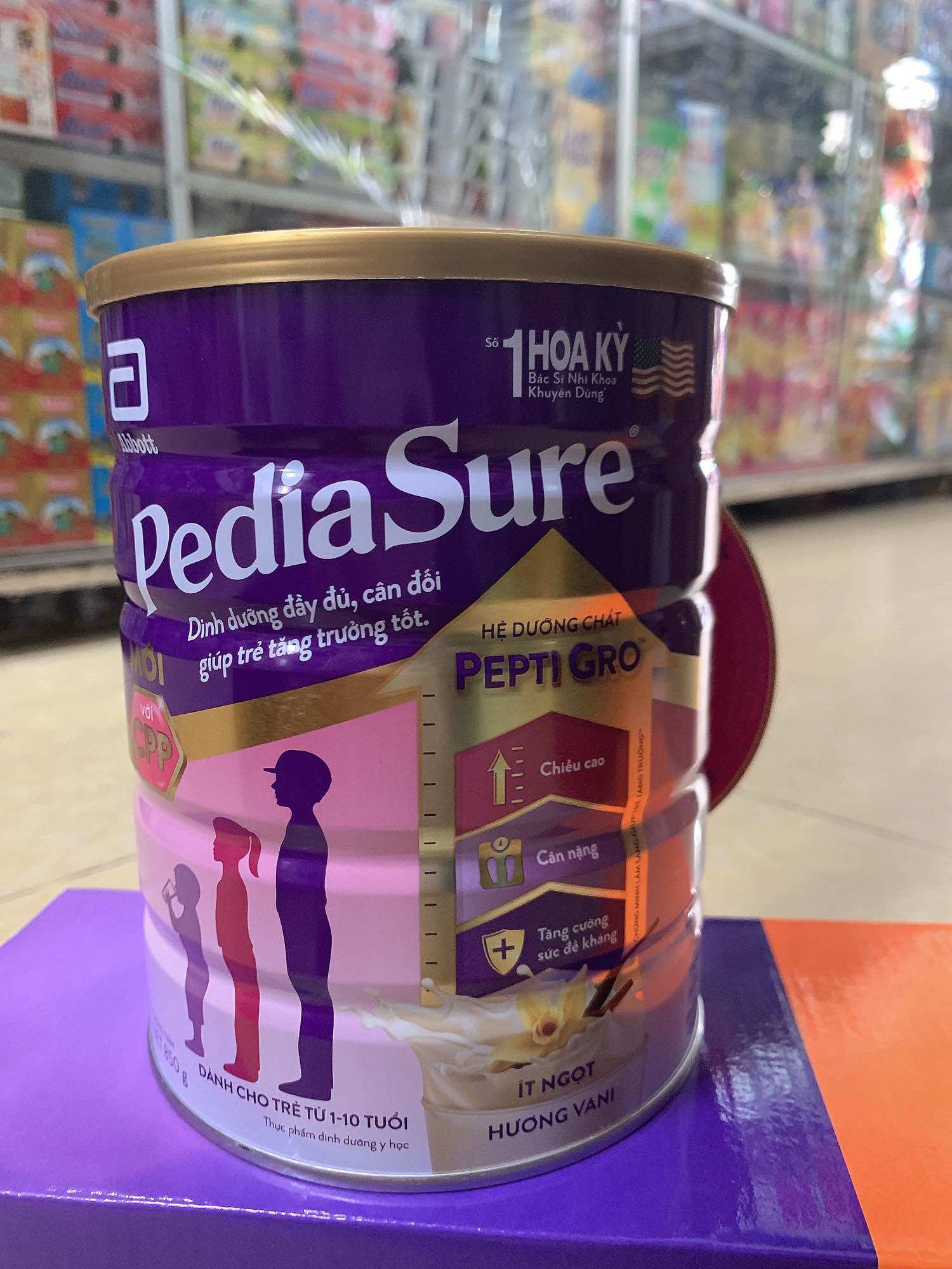 Sữa PediaSure BA 850g (1 - 10 tuổi)