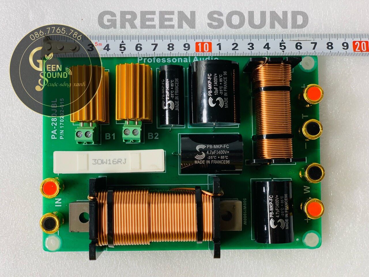 Bộ 2 phân tần jb l pa280 mên xanh có cọc full đơn hàng cao cấp - giá tốt