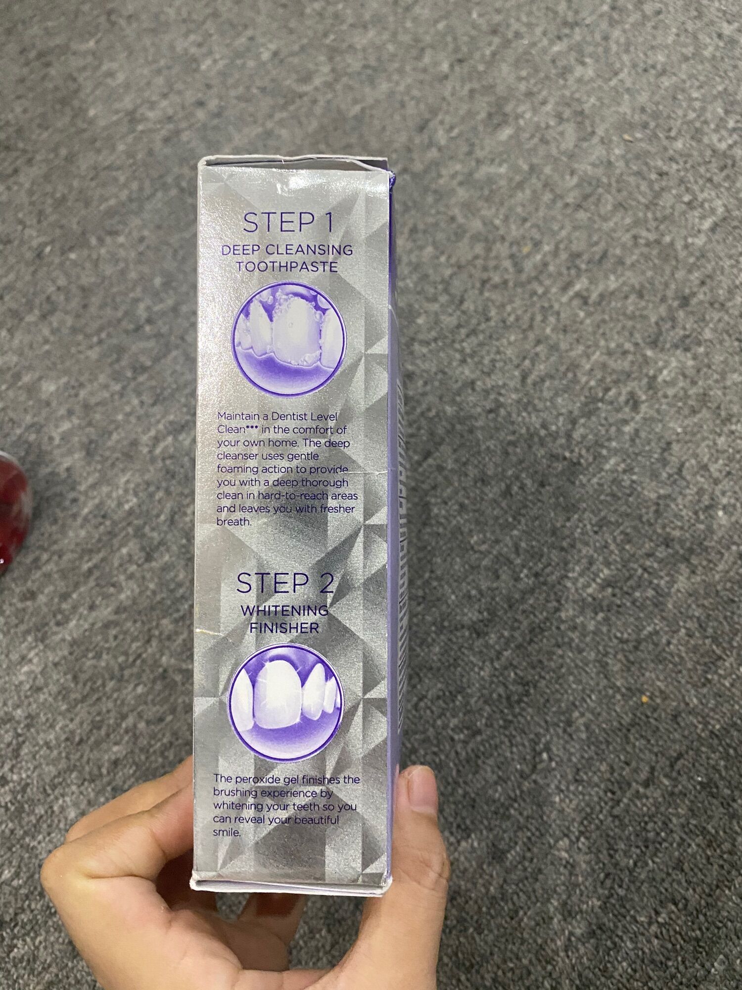 Set Kem Đánh Răng Crest 3D White Brilliance Whitening 2- Step