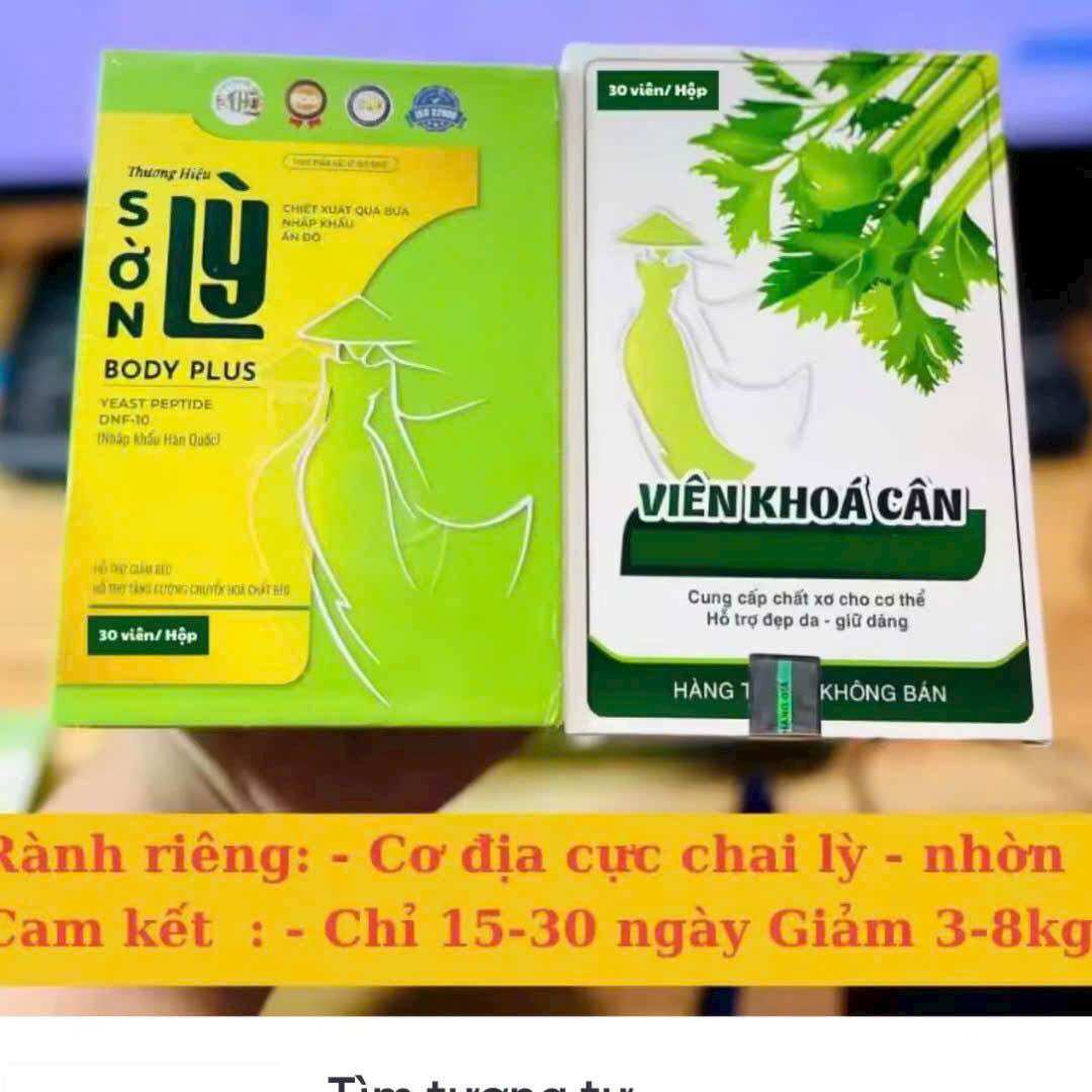 [Tách Lẻ 15 Ngày] Giảm Cân Sờn Lỳ . Thảo Mộc Giảm Cân Sờn lỳ. Viên Uống Giảm Cân Sờn Lỳ Kèm Khoá Cân Cần Tây
