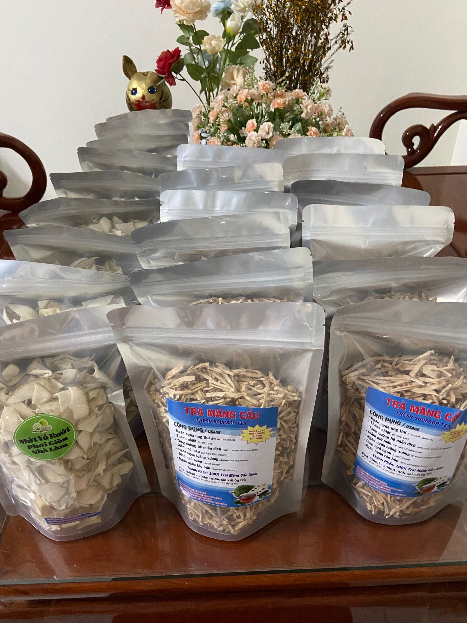 Combo 2 gói Vỏ bưởi sấy giòn 200g