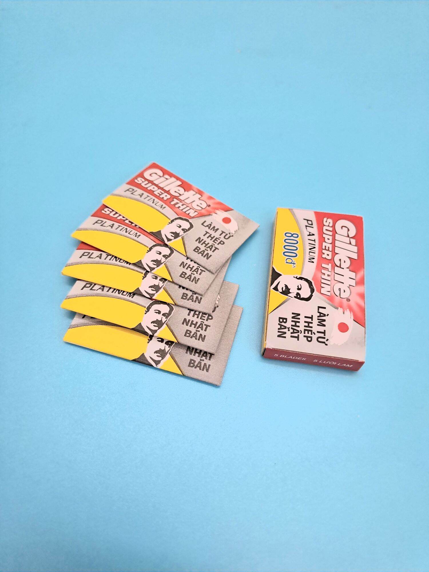 Set 5 cái lưỡi lam Gillette