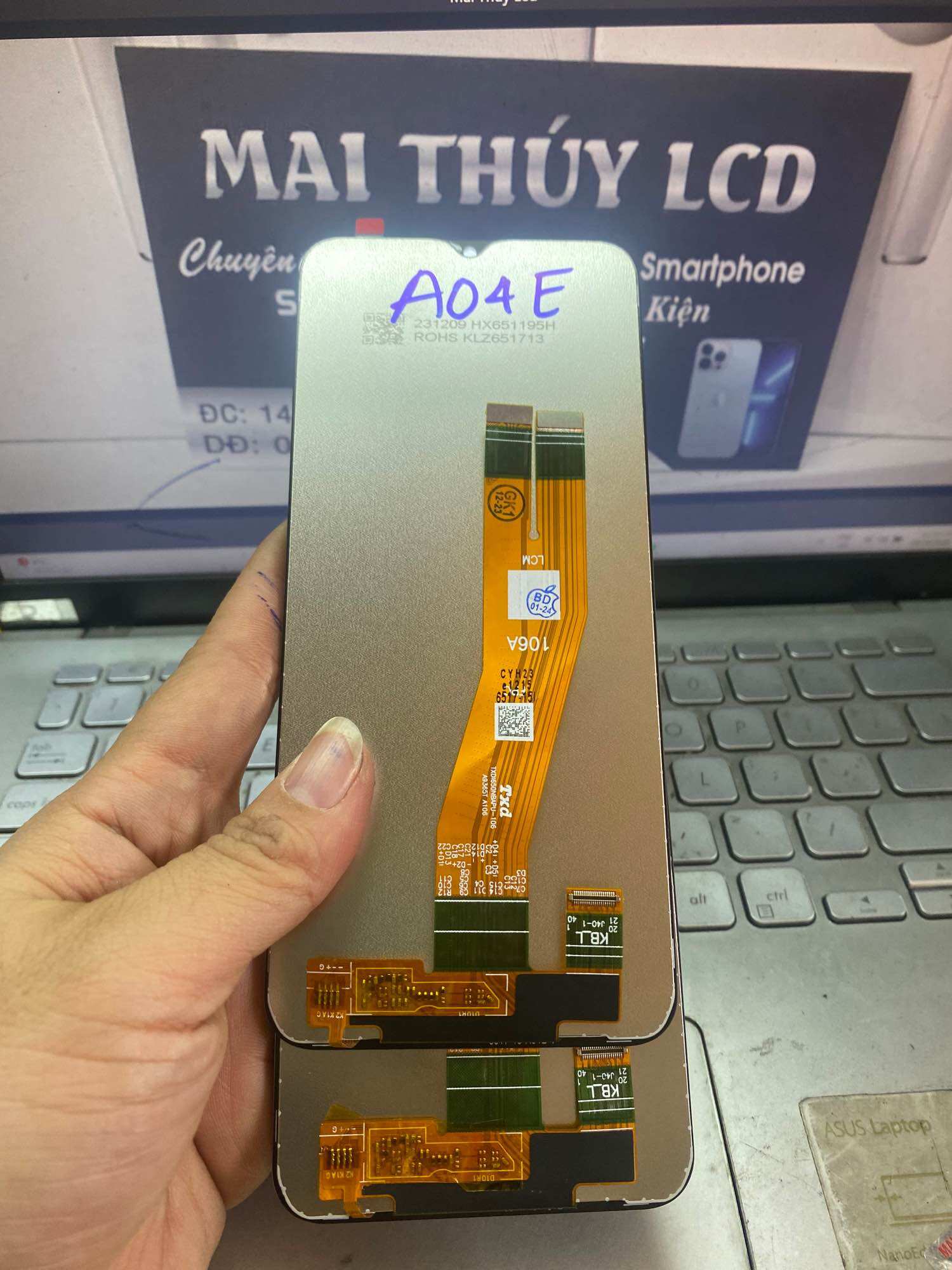 Màn hình samsung a04e